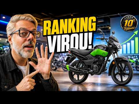 MUDANÇAS NO RANKING! As 10 motos mais vendidas do ano e os modelos que surpreenderam