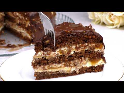 Triple Layer Chocolate Peanut Cake