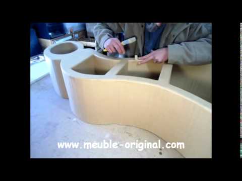 comment construire meuble carton