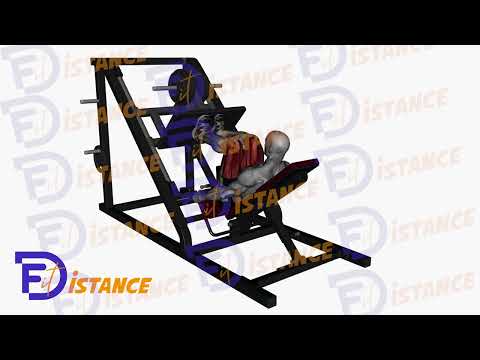 Exercice Presse à cuisse 45 degrés