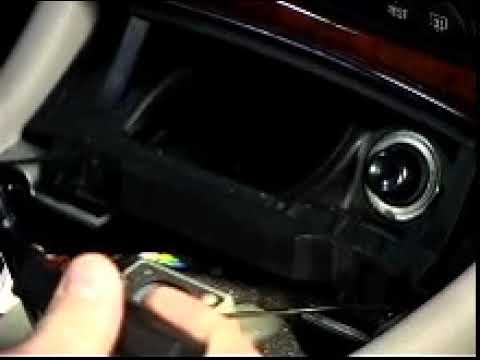 How To Disassembly Central Console Mercedes Benz SLK 500