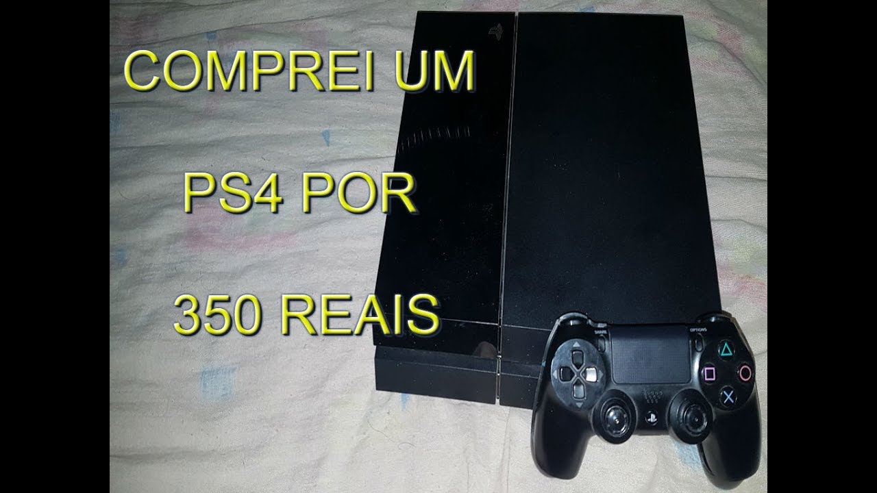 Comprei mais um ps4 por 350 no mercado livre