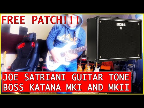 BOSS KATANA MKI / MKII - FREE JOE SATRIANI PATCH!!!