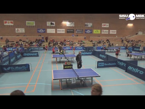 Live fra Sisu/MBK Aarhus Open 2017 klasse 4 ottendedelsfinale