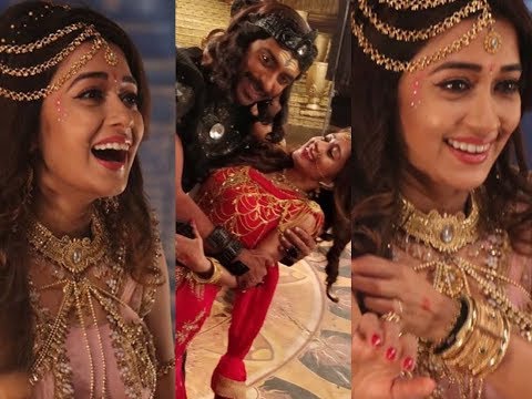 Tina Datta, Rohit Khurana behind the scenes of “Shani”