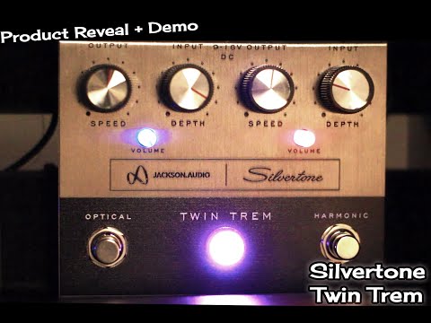 Silvertone Twin Trem Dual Tremolo Pedal by Jackson Audio Bild 5