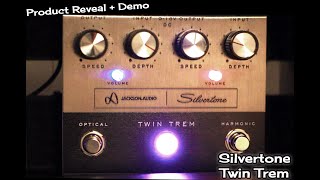 Video thumbnail for Silvertone Twin Trem Pedal | Product Reveal + Demo by Silvertone Guitars