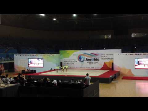 Aerobic WC 2016 AG2 TRIO FINLAND