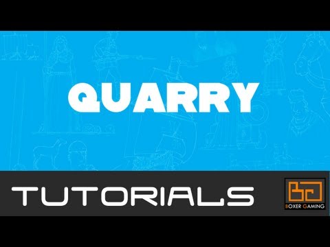 Tekkit BuildCraft Tutorial: Quarry Setup [How To]