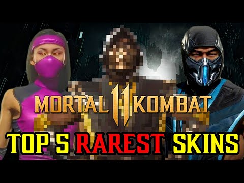 Top 5 RAREST Skins In Mortal Kombat 11!
