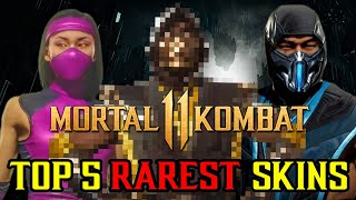 Top 5 RAREST Skins In Mortal Kombat 11!