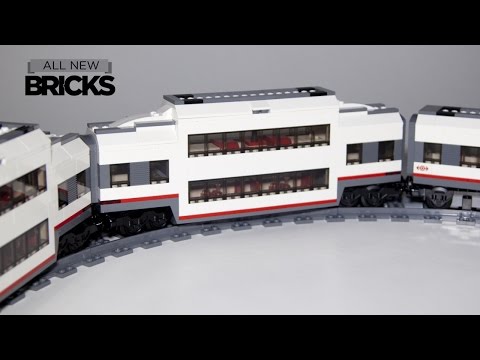 Vidéo LEGO City 60051 : Le train de passagers à grande vitesse