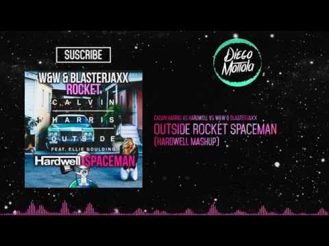 Outside vs Rocket vs Spaceman (Hardwell Mashup) (UMF 2015)