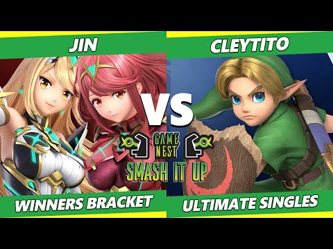 Smash It Up 24 - Jin (Pyra Mythra) Vs. Cleytito (Young Link) SSBU Ultimate Tournament