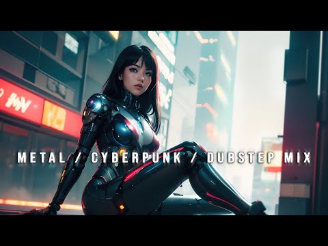 Metal / Cyberpunk / Dubstep  MIX 4K 🔥" CyberBlade" 🔥 Work / Gym / Workout /