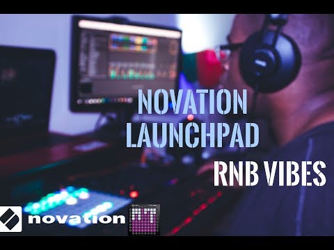 NOVATION LAUNCHPAD RNB TYPE  BEAT (ableton live)