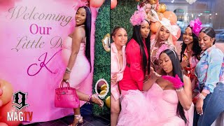 Kash Doll's Friends Throw A Baby Tea Shower For Her! ☕️