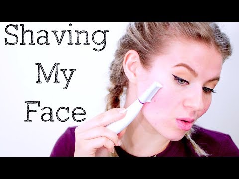 Shaving My Face: Sonicsmooth Dermaplaning & Exfoliating System | Milabu