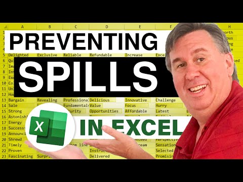 Excel - Prevent Long Text From Extending Past Edge of Cell - Episode 686