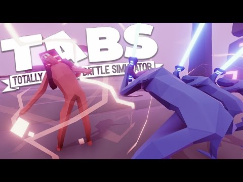 Totally Accurate Battle Simulator - Neon Units - Best Unit Yet? - TABS Gameplay Highlights