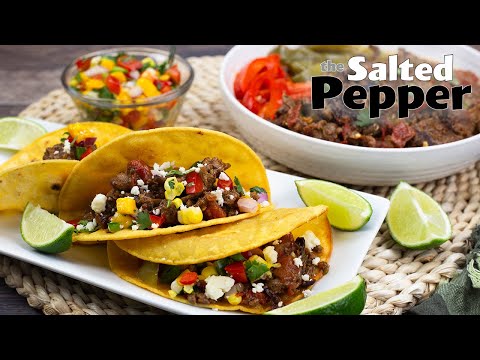Easy Carne Picada Tacos ~ Pressure Cooker Recipe
