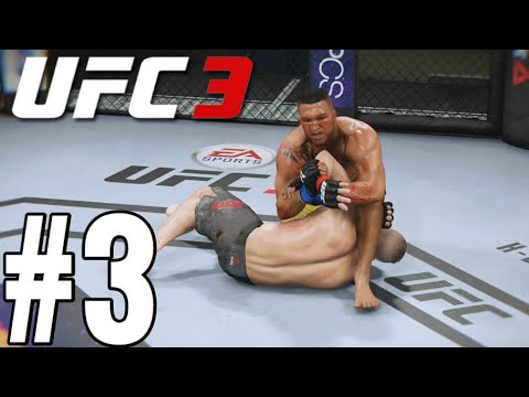 UFC 3 Lightweight Career Mode Walkthrough Part 3 - HUGE FIGHT!