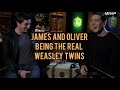 James And Oliver Phelps Being The Real Weasley Twins For 4 Minutes Straight