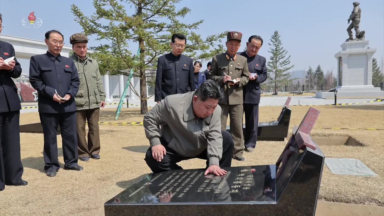 김정은동지께서 해외군사작전 전투위훈기념관건설장을 현지지도하시였다 Kim Jong Un Visits Memorial Museum of Combat Feats  at Overseas