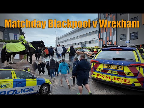 Blackpool v Wrexham Matchday Atmosphere ⚽️