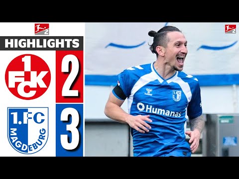 1. FC Kaiserslautern - 1. FC Magdeburg (2:3) Highlights | 2. Bundesliga 2025/26 fck magdeburg