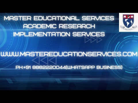 Commercial PhD Project Implementation Services In Chennai