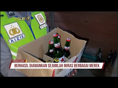 POLRES PALI RAZIA MINUMAN KERAS DAN TEMPAT HIBURAN MALAM OPERASI PEKAT MUSI