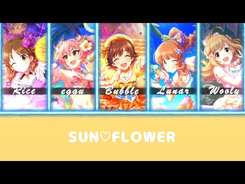 The iDOLM@STER Cinderella Girls U149 SUN♡FLOWER Amina Satou, Makoto Koichi, Natsumi Haruse