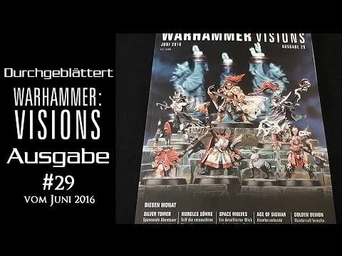 On the Table: Durchgeblättert - Warhammer Visions #29 (Deutsch)