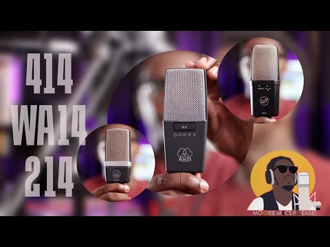 AKG c414, c214 vs Warm Audio WA14  - Lead Male Vocals (Versus Video) MMP: Ep 4