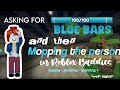 Asking For Blue Bars Then Mopping The Person In ROBLOX Baddies MUST WATCH