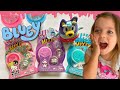Baby BLUEY and BINGO got New SLIME TOYS from WALMART! IN REAL LIFE!!
