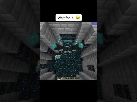 PSD1 Gaming Shorts - Minecraft Warden : Do you remember 🥺...#shorts #minecraft