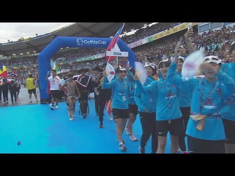 Ceremonia de Apertura  - Gothia Cup 2025, Gotemburgo, Suecia.