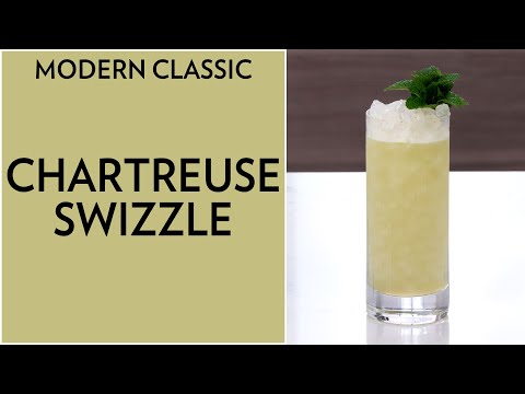 Chartreuse Swizzle – The Educated Barfly