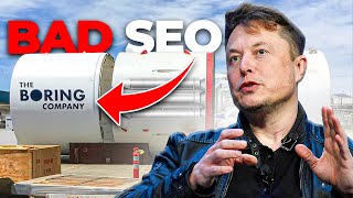I Audited Elon Musk's SEO (The Boring Company)