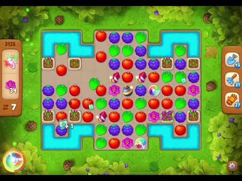 GardenScapes Level 3135 no boosters (14 moves)