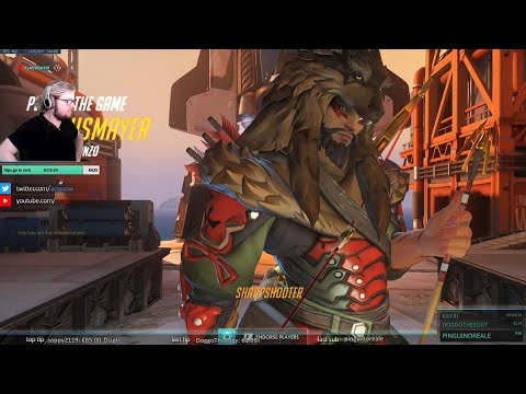 Arrge DPS Hanzo Main - POTG! [ Overwatch Season 26 Top 500 ]
