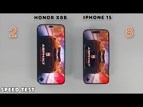 iPhone 15 vs Honor X8b | Speedtest & Camera Comparison