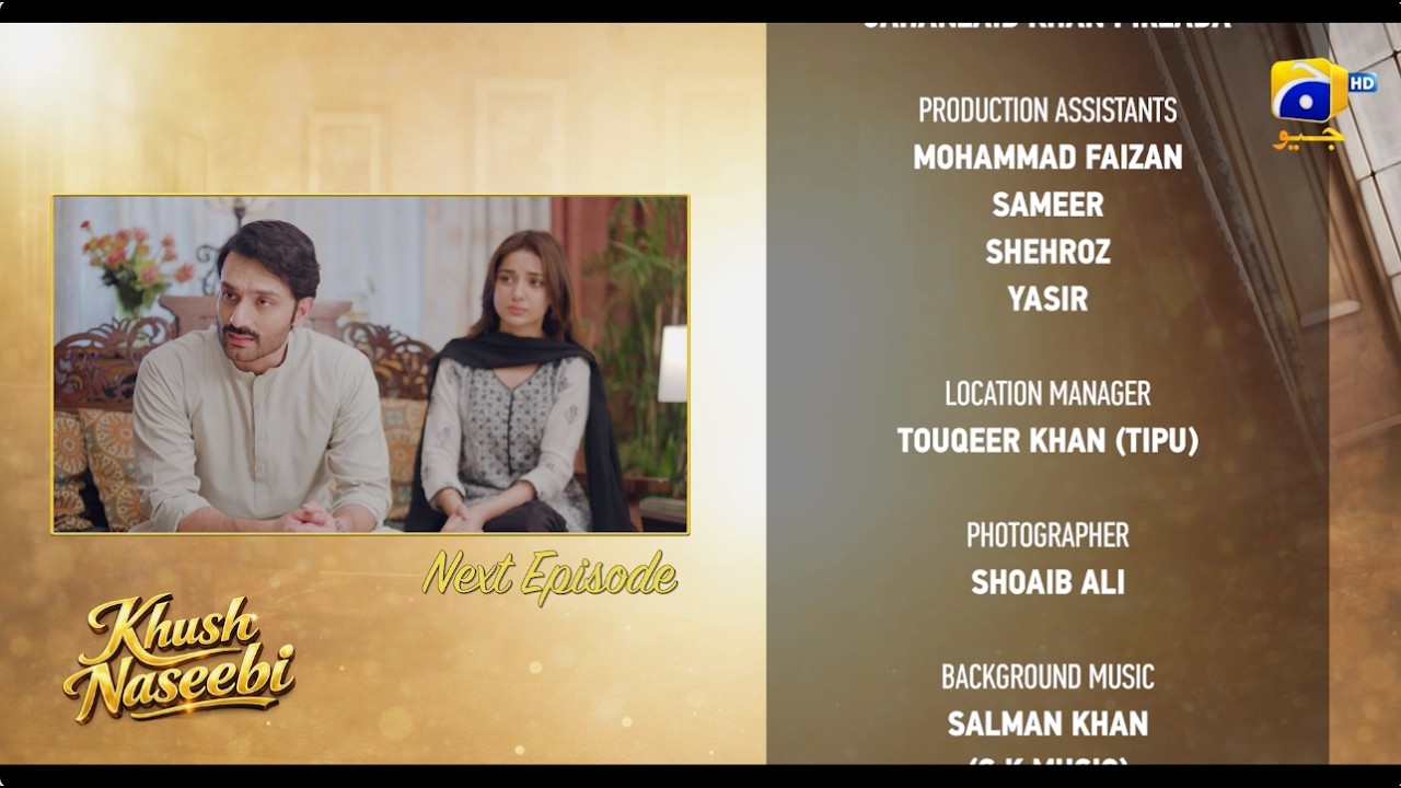 Khush Naseebi Episode 51 Teaser - 12th May 2026 - HAR PAL GEO