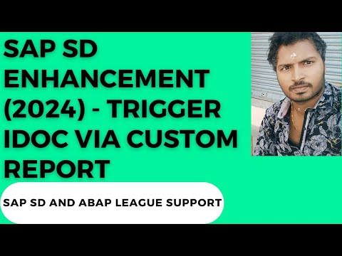 SAP SD Enhancement (2024) - Triggering IDOC via custom report
