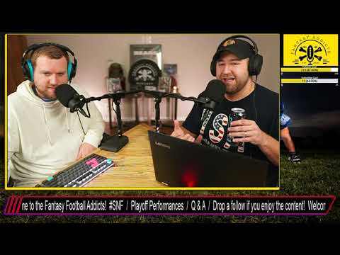Conference Championships & NFL News /LIVE ON TWITCH /Fantasy Football Addicts Ep.31 #FantasyFootball