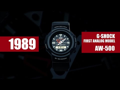 CASIO G-SHOCK AW-500/AWM-500