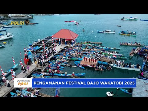 POLRES WAKATOBI AMANKAN FESTIVAL BAJO WAKATOBI 2025