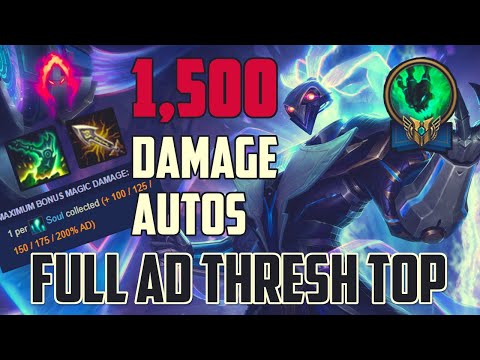 2.5 Million Mastery Thresh DESTROYS Gold with Full AD Thresh Top (ft. bad audio quality)